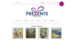 Desktop Screenshot of prezents.com